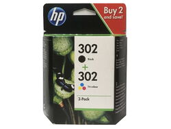 Original HP 302 Druckerpatronen Schwarz Color für OfficeJet 4658 5220 5230 5232