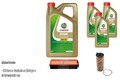 FEBI BILSTEIN Inspektionspaket 8L CASTROL EDGE 5W-30 M für BMW X5 F15 F85 M50d