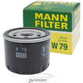 MANN-Filter W 79 Ölfilter Für Dacia Fiat Jeep Nissan Opel Renault Clio Smart