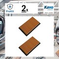 2x ORIGINAL® Kavo Parts Luftfilter für Nissan Micra III Qashqai / Qashqai +2 I