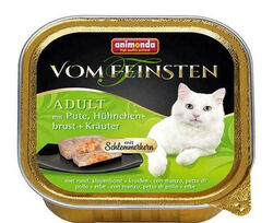 Animonda Vom Feinsten mit Pute, Hühnchenbrust & Krä. 64 x 100g (15,61€/kg)