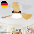 Homefire Deckenventilator Mit Beleuchtung Und Fernbedienung - 23W LED Dimmbar De