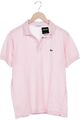 Lacoste Poloshirt Herren Polohemd Shirt Polokragen Gr. L Baumwolle Pink #hyu5oj3