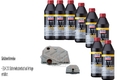 8 L LIQUI MOLY Top Tec ATF 1100 FEBI Getriebeölfilter für Mercedes-Benz