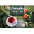 GREENFIELD Tee-Set Greenfield PYRAMIDEN 30 Stück 6 Sorten à 5 Stück
