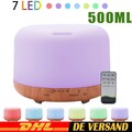 Ultraschall Luftbefeuchter Aroma Diffuser Diffusor Humidifier 7 Farbe LED Licht