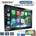Chat GPT 2DIN 10.0 Zoll Android 15 Autoradio Mit Carplay GPS Navi WiFi BT 4+64GB