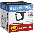 AutoHak Anhängerkupplung vert. abnehmbar für Audi A3 8V1 16-20 13pol spezifisch