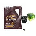 MANN-FILTER Ölfilter 5 L MANNOL Energy 5W-30 für Mazda 3 1.6 1.4 2