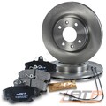 BREMSSCHEIBEN BELÜFTET Ø259 + BREMSBELÄGE VORNE FÜR RENAULT TWINGO 1.2 1.5 dCi