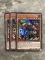 Yugioh 3x Playset Noh-P.U.N.K. Ze Amin BLMR-DE062 UR