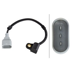 Sensor, Nockenwellenposition HELLA 6PU009 168-091