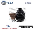 2317P-T5 ACHSMANSCHETTE ANTRIEBSWELLE WHEEL SIDE FEBEST 2PCS FÜR AUDI A3,TT,A4