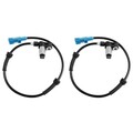 2X TEXTAR ABS-SENSOR RADDREHZAHL ABS-FÜHLER VORNE passend für CITROËN SAXO PEUGE