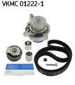 Wasserpumpe + Zahnriemen Satz für Audi Skoda VW Seat 2003-2010 SKF Vkmc01222-1