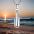 Tier Urne Asche Anhänger Urne Gedenkschmuck Anhänger Kette Amulett Micro neu E11