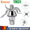 TM31 Messer Ersatzteile für Vorwerk Thermomix Küchenmaschine Mixmesser Edelstahl