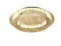 LED Deckenlampe Blattgold - Optik NEVIS Deckenleuchte warmweiß D=50cm indirekt