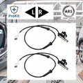 2x A.b.s. Sensor, Raddrehzahl Links, Rechts für Citroën C4 Coupe C4 I C4 I