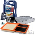 ATEC INSPEKTIONSPAKET FILTERSATZ SET A+5L EUROLUB 5W-30 FÜR SEAT ALTEA 5P 1.4
