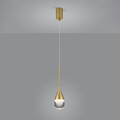 Helestra Deep LED-Hängeleuchte Pendelleuchte Deckenlampe Leuchte matt/gold 