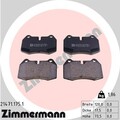 1x ORIGINAL® Zimmermann 21471.175.1 Bremsbelagsatz, Scheibenbremse Vorne, exkl.