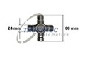 TRUCKTEC AUTOMOTIVE 02.34.042 Gelenk Längswelle Kardanwelle
