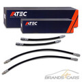 ATEC 4x BREMSSCHLAUCH VORNE + HINTEN FÜR MERCEDES A-KLASSE W169 B-KLASSE W245 