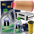FILTERSET KIT+MOBIL ESP 5W30 ÖL passend für MERCEDES 180 200 C KLASSE W C S 204