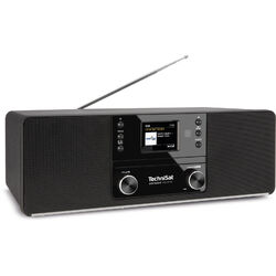TechniSat DIGITRADIO 370 CD BT, Badradio, schwarzDAB, UKW, CD, Bluetooth