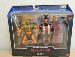 MOTU Masters of the universe Mattel REVELATION TRIKLOPS Netflix Act Figur Neu 