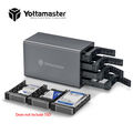 2/4/5 Fach Festplattengehäuse für 2,5" 3,5" SATA HDD Aluminium Typ-B  Typ-C Case
