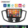 9" Autoradio 4+64G Für Ford Transit 2015-2018 Android 14 GPS Stereo USB WIFI RDS