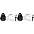 2X TOPRAN ACHSMANSCHETTEN SATZ RADSEITIG passend für AUDI A4 A5 A6 A7 A8 Q5 
