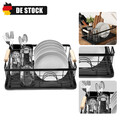 Abtropfgestell Geschirr Abtropfkorb Abtropfständer Abtropfgitter 42.5x32x14cm