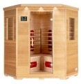 Deluxe Infrarotsauna WHAREDSUN-XXL Infrarot Wärmekabine Infrarotkabine Sauna  