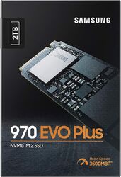 Samsung 970 EVO PLUS SSD M.2 2TB (2000GB) PCIe 3.0 x4 NVMe 3300MB/s Schreiben 