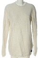 TOM TAILOR Longpullover Damen Pullover Gr. DE 42 wollweiß Casual-Look