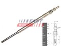 FAST Glühkerze FT82706 für CITROËN  passend für FIAT  passend für IVECO