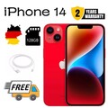 NEU Apple iPhone 14 - 128GB - Rot (Ohne Simlock) ❤ 24 Monate Garantie ❤ OVP