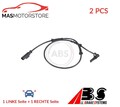 ABS SENSOR DREHZAHLFÜHLER PAAR HINTEN ABS 30657 2PCS P FÜR LANCIA DELTA III