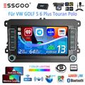 DAB+ 64G Carplay Android 13 Autoradio NAVI Für VW GOLF 5 6 Touran Tiguan Polo 6R