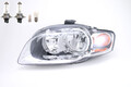 Scheinwerfer Halogen Front passend für Audi A4 8E 11/04-06/08 Links Leuchtmittel
