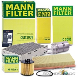 MANN-FILTER INSPEKTIONSPAKET FILTERSATZ B FÜR VW TOURAN 1T 1.6 FSI BJ 03-04# # # INKL. ÖLABLASS-SCHRAUBE MIT DICHTRING # # #