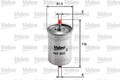 Kraftstofffilter VALEO 587006 für VW PASSAT Variant (3B6) GOLF II (19E, 1G1)