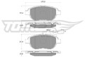 TOMEX Brakes Bremsbelagsatz Scheibenbremse TX 12-49 für LANCIA ABARTH FIAT OPEL