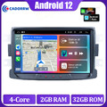 8" Für Dacia Duster Sandero Logan Renault Captur Carplay Autoradio GPS Navi 32GB