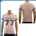Urban 77 Maglietta Da Uomo Rosa A Manica Corta Cotone T-shirt Taglia 44 S Small