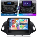 DAB+ 1GB+32GB Für Ford Kuga 2012-18 Escape Android 14 Autoradio GPS NAVI CarPlay