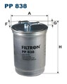 FILTRON KRAFTSTOFFFILTER LEITUNGSFILTER passend für FORD COURIER ESCORT FIESTA